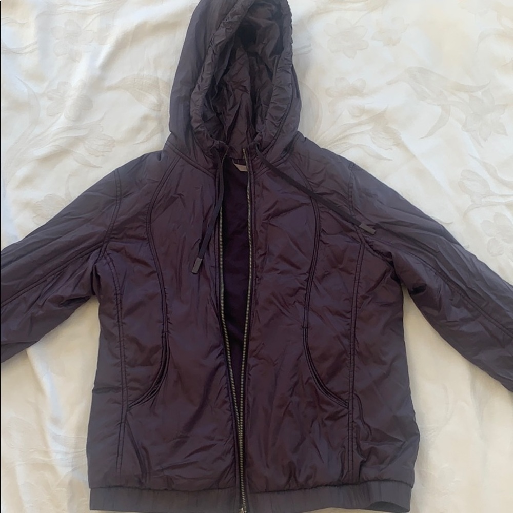 Purple LuluLemon Puffer Jacket